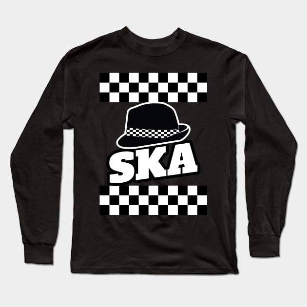 Ska 2Tone Long Sleeve T-Shirt by JustSka